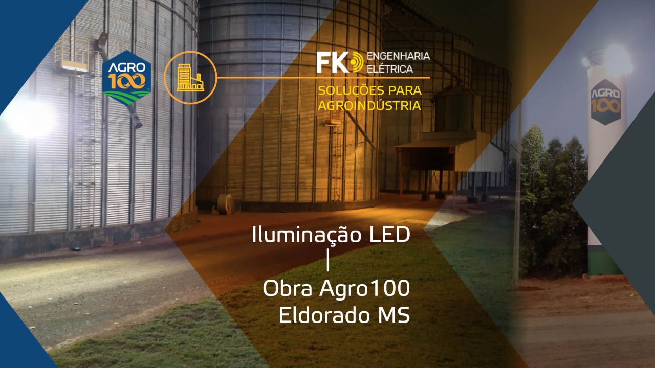 Instalações elétricas: iluminação na Agro100