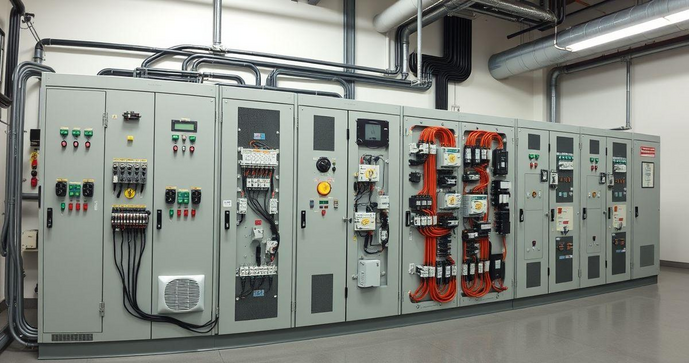 Montagem de Quadros e Painéis Elétricos Industriais e Prediais