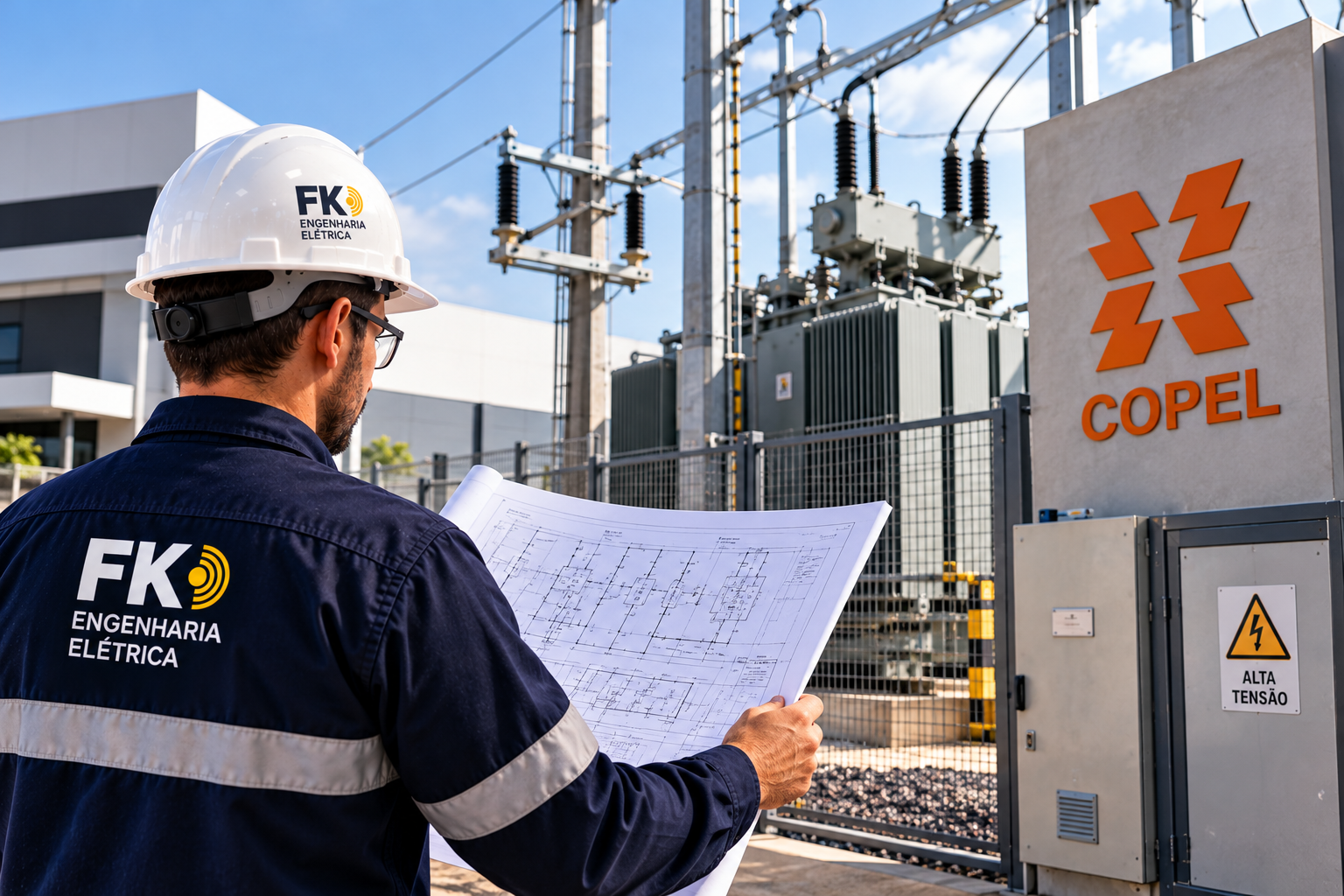Projeto de Entrada de Energia e Aprovação na Copel em Londrina: Engenharia Elétrica para Indústrias e Grandes Obras