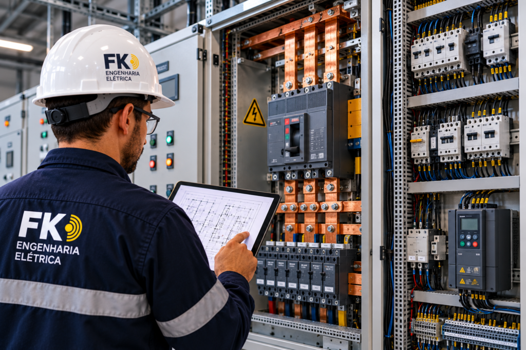 Montagem de QGBT e Painéis Elétricos em Londrina | FK